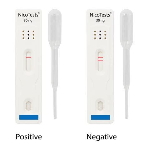 nicotine lab test results